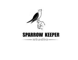 #45 for I need a logo done for a kids film studio called Sparrow Keeper Studios.
The logo should feature a small, sweet sparrow being held in a human hand, preferably a child’s hand. It needs to include the name as well. by Artworksnice