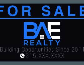 #14 for Real Estate Sign / Business Card by rms17