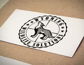 #22 for I need a logo that says Wyoming Wildlife Solutions. The words should be wrapped around a leg hold trap or a coyote. The finished logo needs to have a wild west look to it. by kasun21709