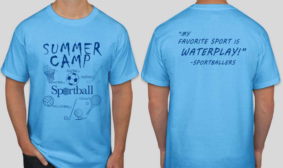 Kilpailutyö #36 kilpailussa                                                 Kids Sports Summer Camp T-Shirt Design
                                            