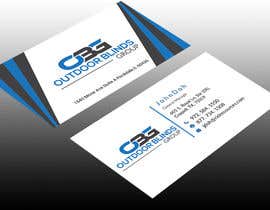 #84 for business card design- Outdoor blinds group by saju163