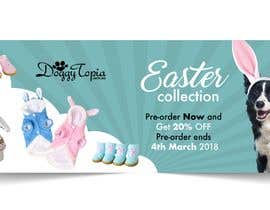 #32 for Doggy Easter Marketing Banners &amp; design by kilibayeva