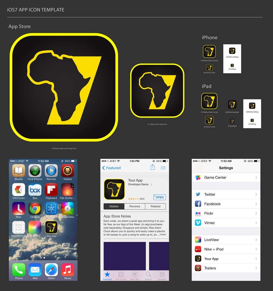 Konkurransebidrag #10 i                                                 Design of a unique App Icon
                                            
