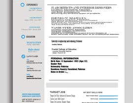 #20 for Design/Construct a Proffessional CV for me av AndITServices