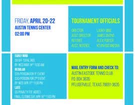 Číslo 19 pro uživatele Design Announcement and Registration Flyer for Tennis Tournament od uživatele BRNLWA