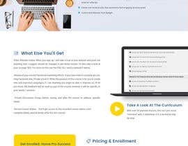 #8 for Design Landing Page Mockup For Online Course by syrwebdevelopmen