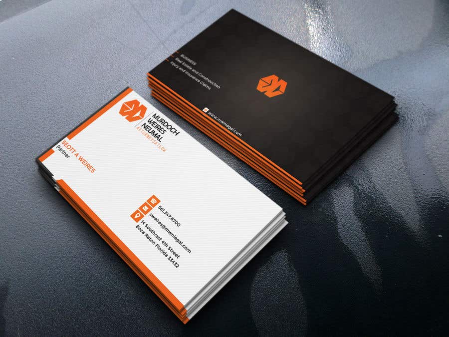 #687. pályamű a(z)                                                  Design Business Card with our Logo
                                             versenyre