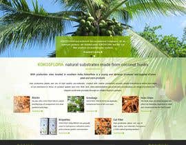 #20 för Homepage for Kokosflora av ravinderss2014