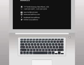 #71 for Design a &quot;Notebook&quot; as a business card by nurmohammed00