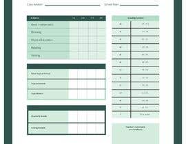 #9 for Design a student report template by jafarmahmud
