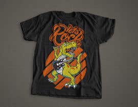 santo003 tarafından Design a dinosaur T-Shirt için no 30
