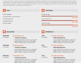 Nambari 7 ya Design Resume Templates with Css Html na WebCraft111