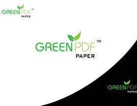 #110 for Logo Design for Green PDF Paper af mdmik