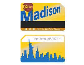 #6 para New York Metro Card Turned Save The Date por petertimeadesign