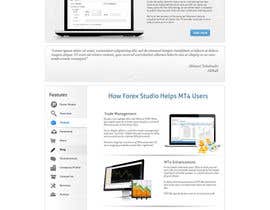 #26 para Website Design for Forex Studio product page por abatastudio