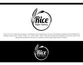 #77 for Restaurant Logo Design &quot;Rice Paper Eatery&quot; by Rajmonty