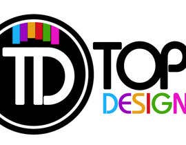 #26 untuk Disegnare un Logo for &quot;top design&quot; award oleh krmhz