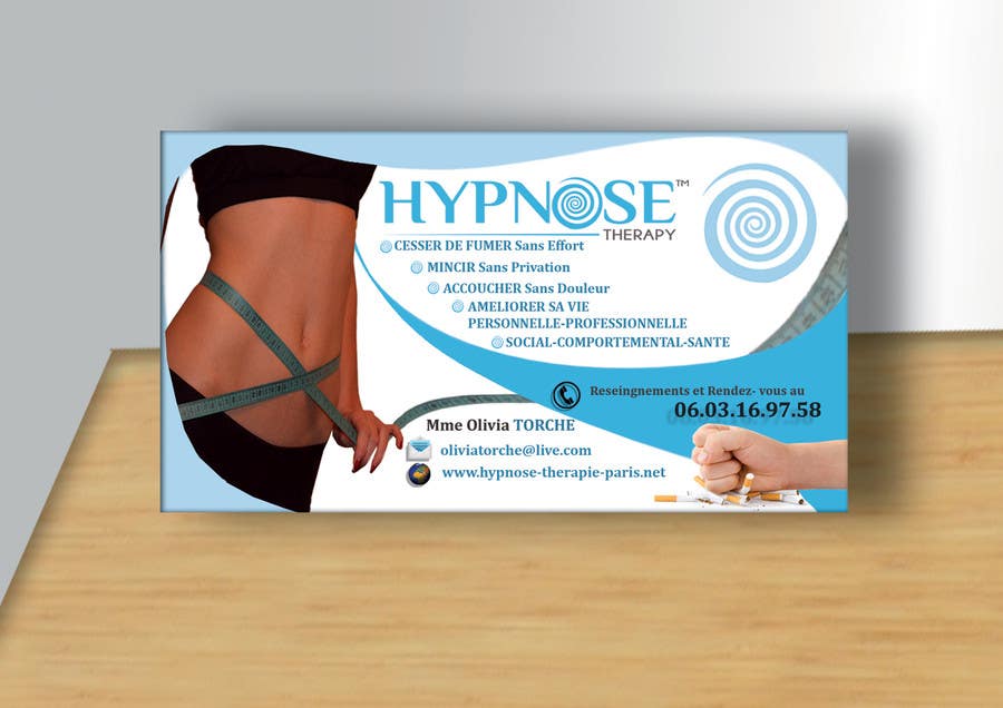 Proposition n°166 du concours                                                 Business Card Design for HYPNOSIS
                                            