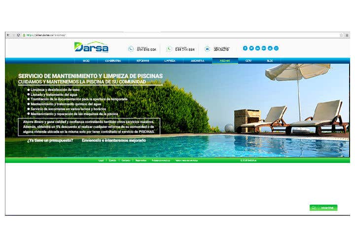 Wasilisho la Shindano #12 la                                                 Mejorar diseño web de www.darsa.es
                                            