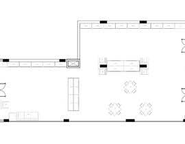 #5 dla To design interior furniture layout for a military clothes and accessories store przez HirenPaija