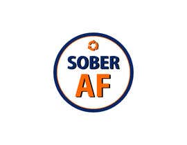 #23 para I need a one inch circle as border. Inside the circle the words &quot;Sober AF&quot; in the circle in a creative way. Theme of contest is recovery. lease make sure that this is an image that can be scaled and emailed to me in a one inch scale por ArbazAnsari