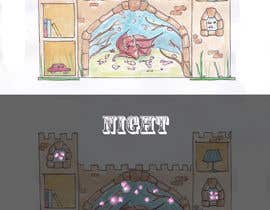 #17 สำหรับ Illustrate castle-theme cabinet/bed in kids room โดย tilarinaldi