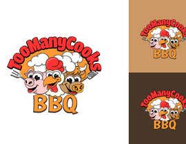#130 for Design a funny bbq logo by Attebasile