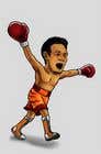 oaseqomaravw tarafından Design an Asian Boxer Cartoon Character with 4 different punching actions/posts all in full body. (*Suggest to best use &quot;Srisaket Sor Rungvisai&quot; as the referral for the character) için no 61
