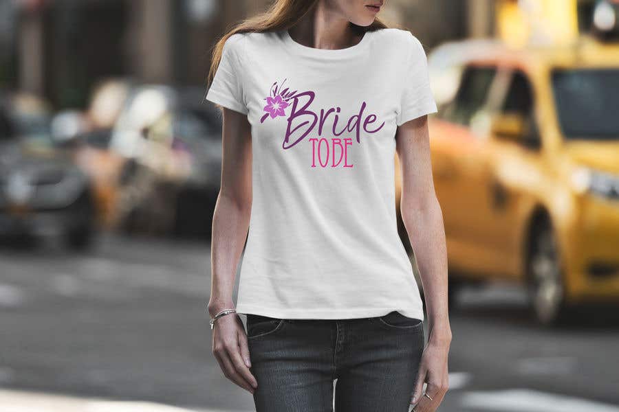 Participación en el concurso Nro.66 para                                                 Design a T-Shirt for the Bride
                                            