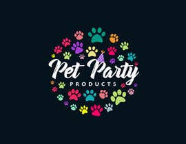 #130 untuk Pet Party Products Logo oleh Anthuanet