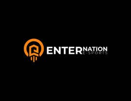 #680 untuk Logo for EnterNation, an esports news platform for the benelux oleh radoanibrahim