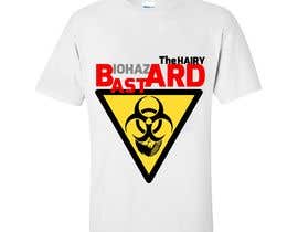 #70 för THE HAIRY BASTARD needs a SUPER SEXY MENS T shirt and trucker hat for its brand av rafaEL1s