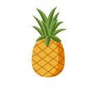 nº 9 pour I need you to make a simple design of a pineapple. It doesnt really need to much detail. Just have a yellow pineapple with a green top (leaves). par xzodia1001 