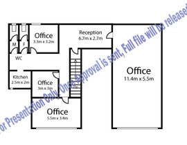 #3 Simple Floor Plan redrawn részére ggray2014 által