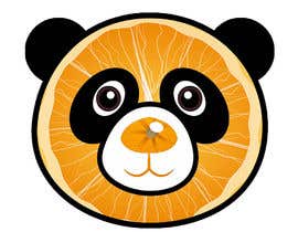 #26 para Website Logo with Theme: Panda(Animal) and Mandarin(Fruit) por NazBeckham7