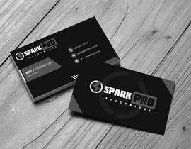 #597 for Design a business card for an electrical contractor by Wromel