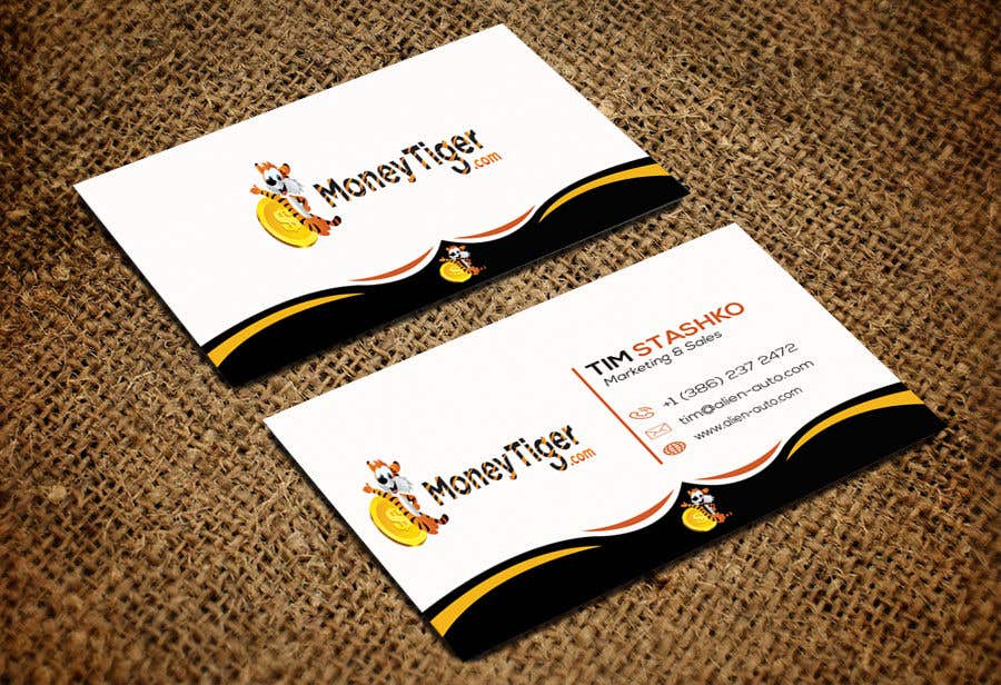 Contest Entry #19 for                                                 design business card for Money Tiger
                                            
