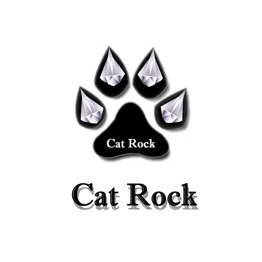 Penyertaan Peraduan #5 untuk                                                 Logo Design for cat rock
                                            