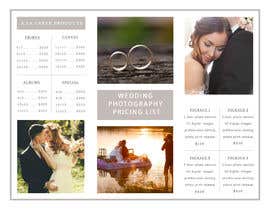 #20 для Design a Wedding Photography Pricing List від mdarmanviking