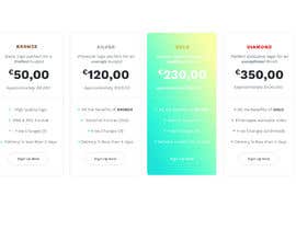 #22 for Pricing table redesign by TechiePriyaRnjn