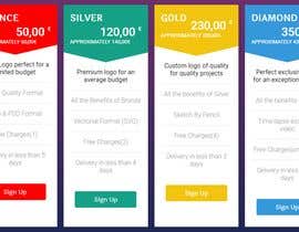 #33 ， Pricing table redesign 来自 ovaisahmed4