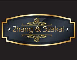 #2 for Simple wine label- Gold Hand Script on Black Label with Filigree background by tarikulkerabo