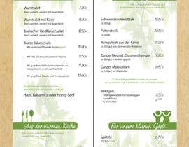 #18 para Modern design for a minimal menu/carte (Restaurant) de Bujeiro