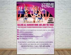 #23 for Flier for Team Force Auditions by khaledalmanse