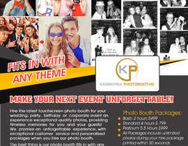 #21 para Photo Booth Hire Flyer/ Poster por wedesignvw