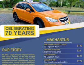 #19 pёr Design A4 Portrait Poster, and A6 Landscape Promo Flyer/Price List For Driving School nga vucha
