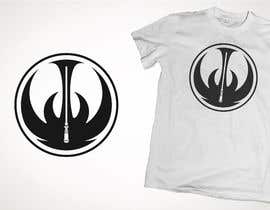 #40 for Custom Star Wars Lightsaber Tshirt Logo/Design by suyogapurwana