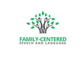 #82 untuk Family-Centered Speech and Language Logo oleh guda124