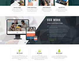 #22 for Home Page Web Design for Marketing Company by Saheb9804