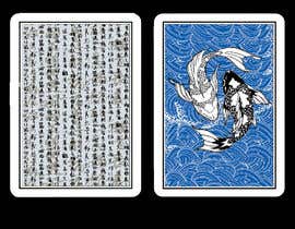 #9 para Design a playing card back in a Japanese style de ciderlord